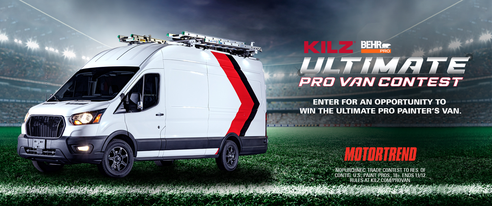 Enter to Win -KILZ & BEHR PRO Pro Van Contest 