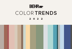 BEHR 2022 Color Trends