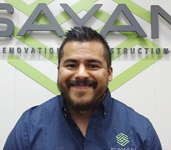 Head Shot image of Ruben Ortiz of Sayan Construction