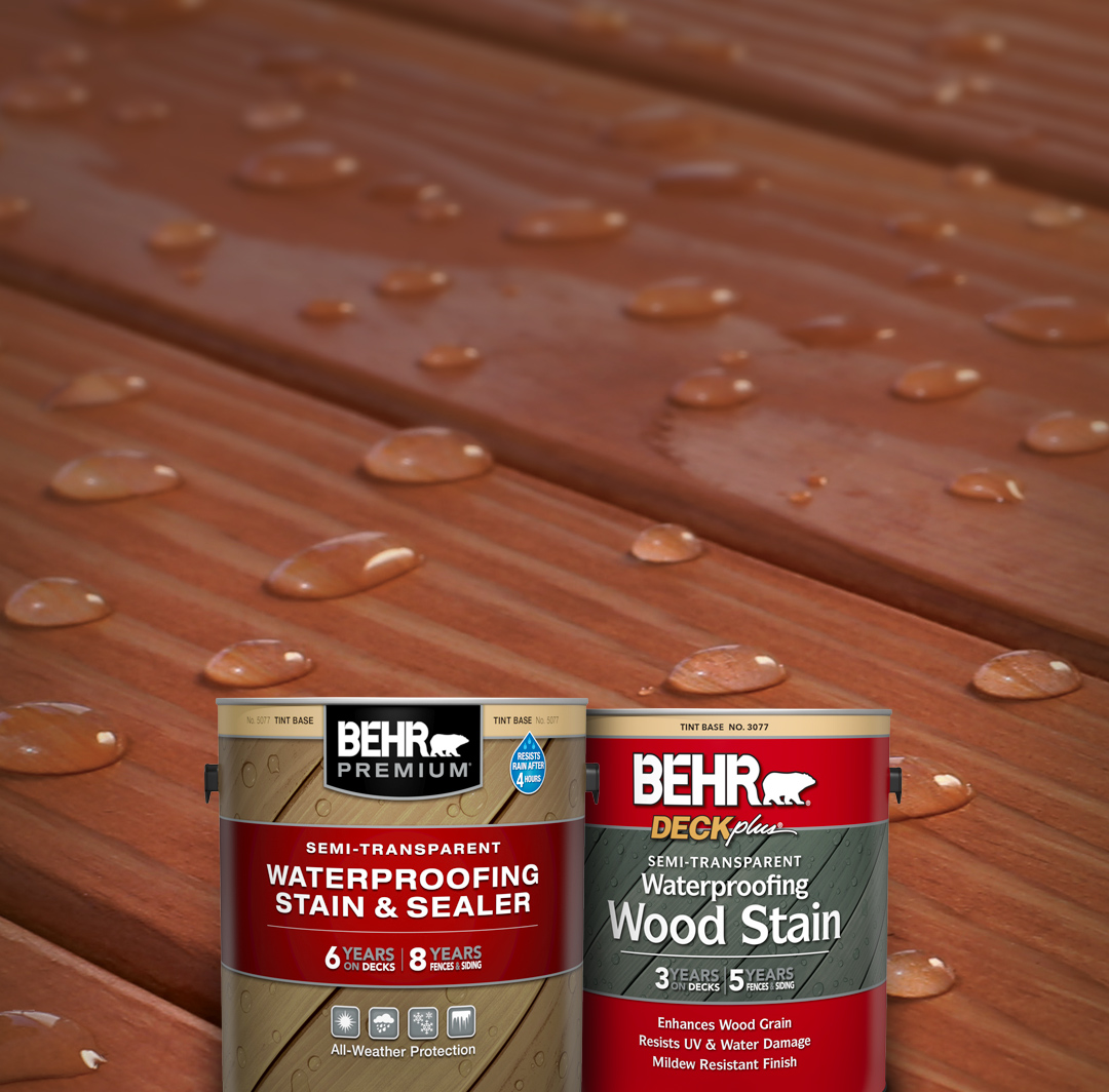 Behr Exterior Stain Colors Charts