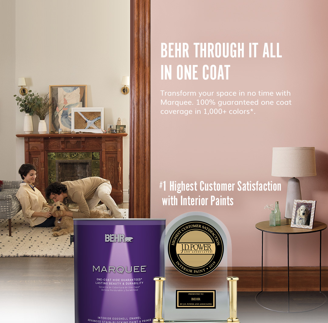 Marquee One Coat Interior Paint Collection Behr