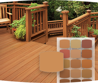 Behr Semi Transparent Wood Stain Color Chart