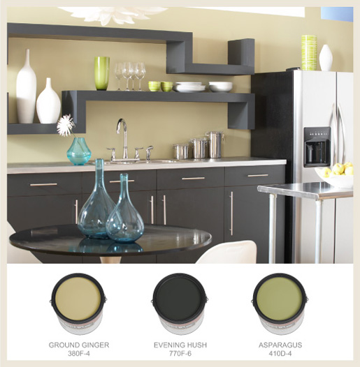 Color Your Kitchen Colorfully Behr Blog