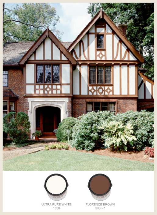 Tudor home colors Border