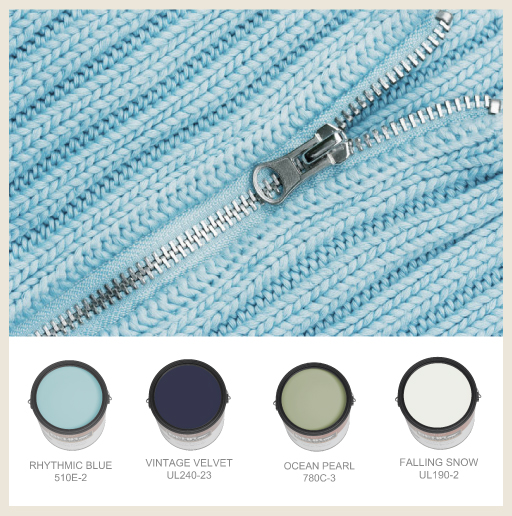 Minty Blue fabric Frame