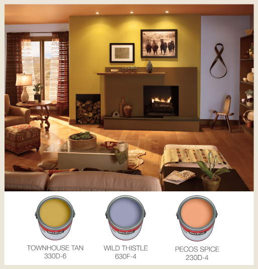 HORSE DECOR LIVING ROOM Colorfully BEHR