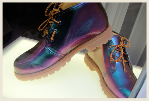 Opalescent shoes