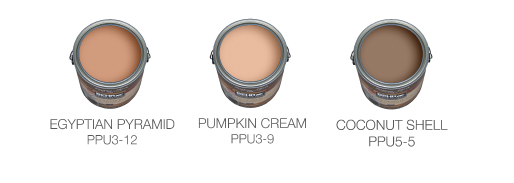 Cans pyramid pumpkin coconut