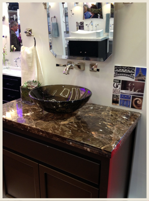 Sink display at Brizo