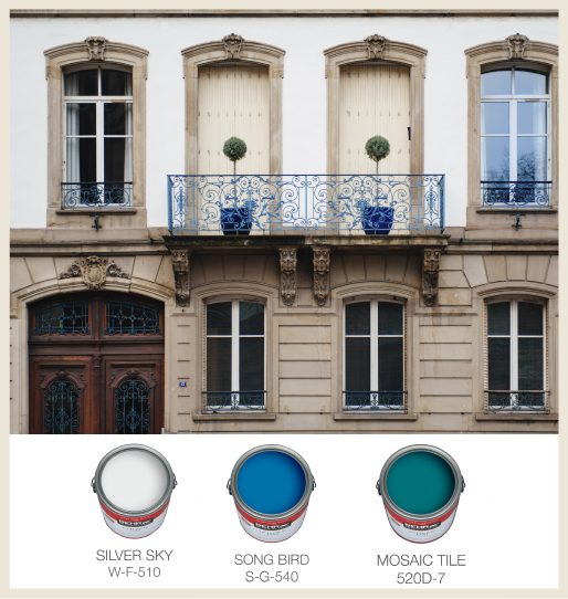 Wrought Iron Work in different colors