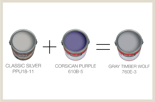 Gray and Purple cans
