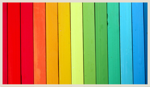 Rainbow panels - Colorfully BEHR