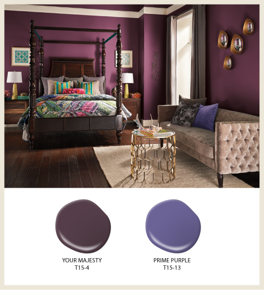 Trendy bedroom colors