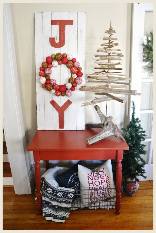 Red Christmas Table Liz Marie Blog