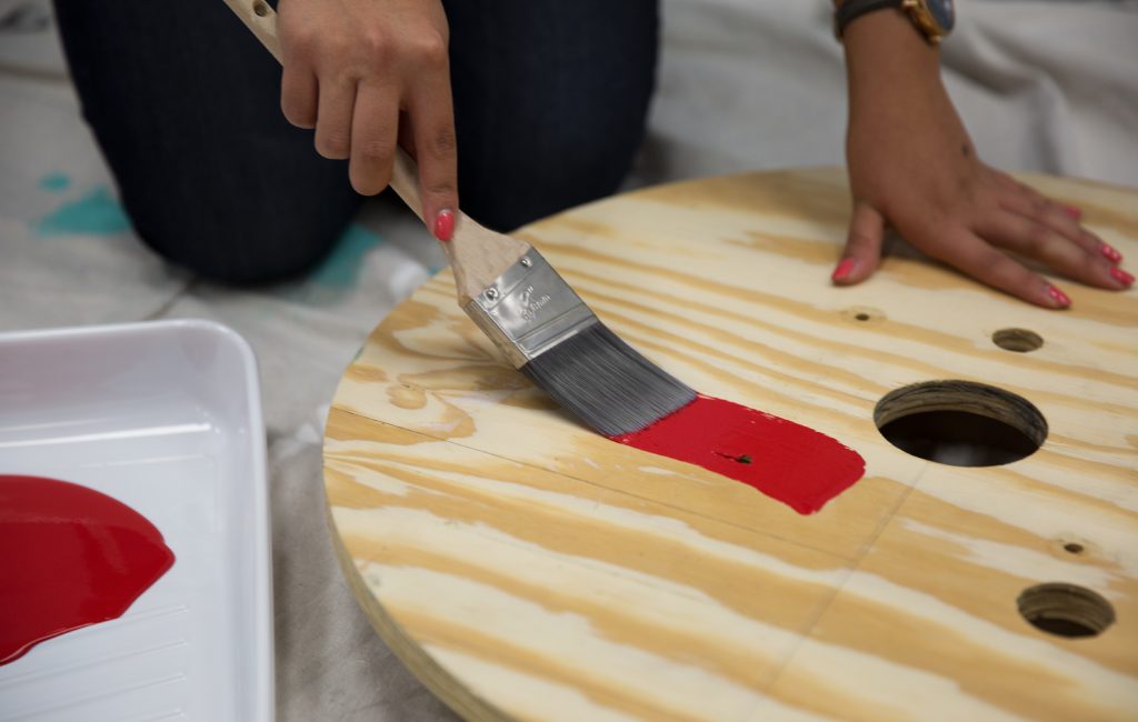 Build a 4th of July Inspired Patriotic Clock Colorfully BEHR