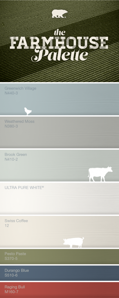 Create That Farmhouse Feel Colorfully Behr