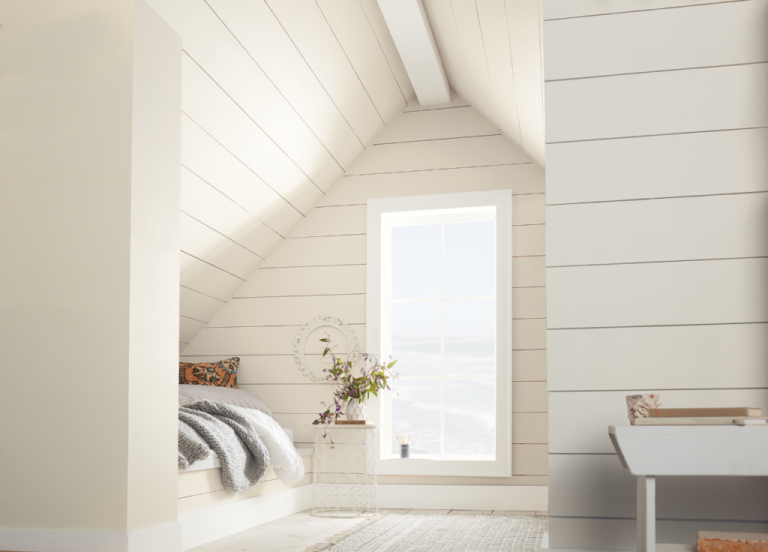 Color of the Month Painter's White Colorfully BEHR
