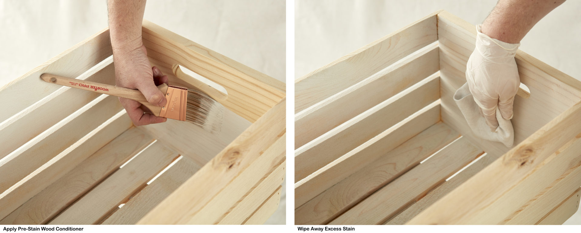 From Wooden Crates to Shelf Unit Colorfully BEHR