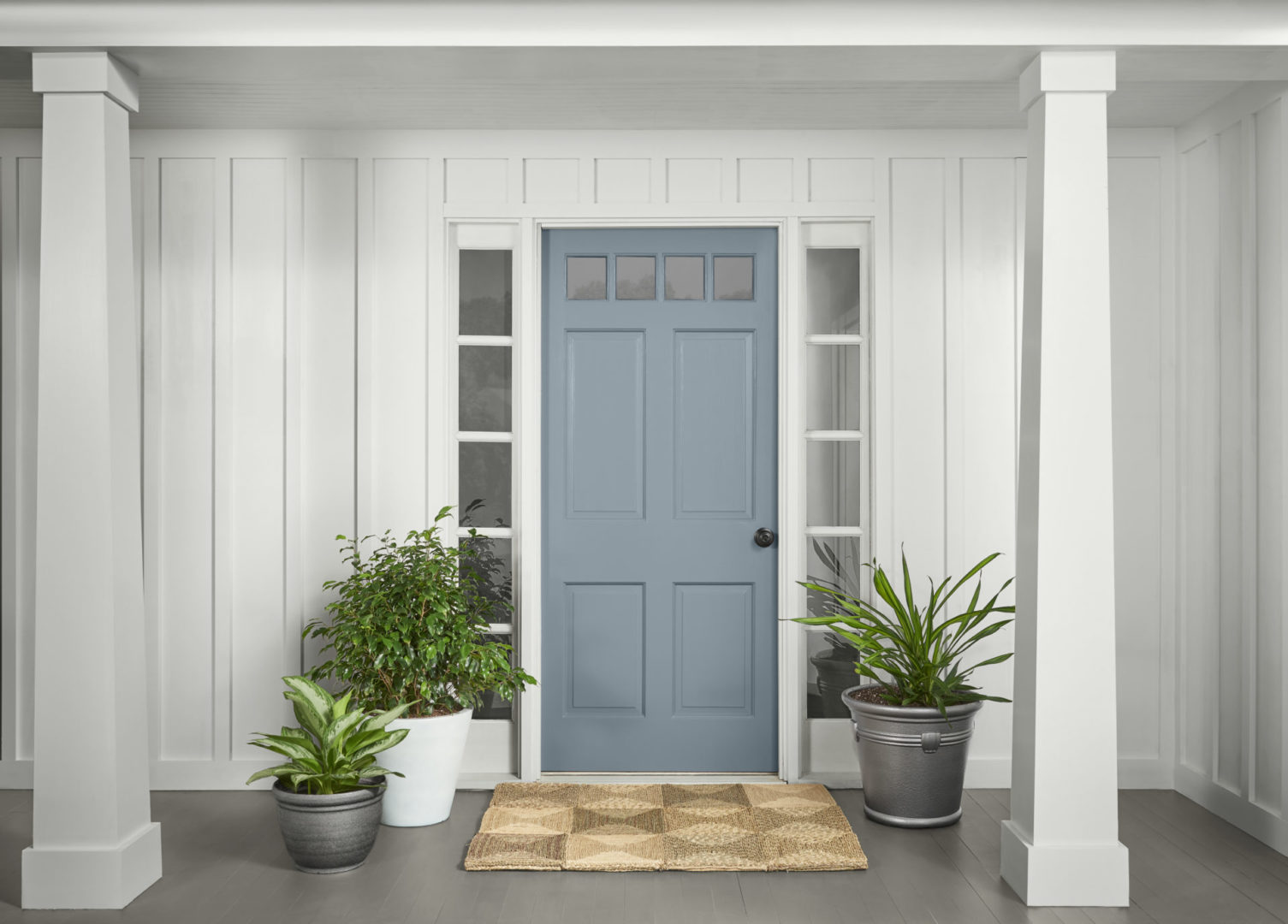 How To Paint a Front Door - Colorfully BEHR