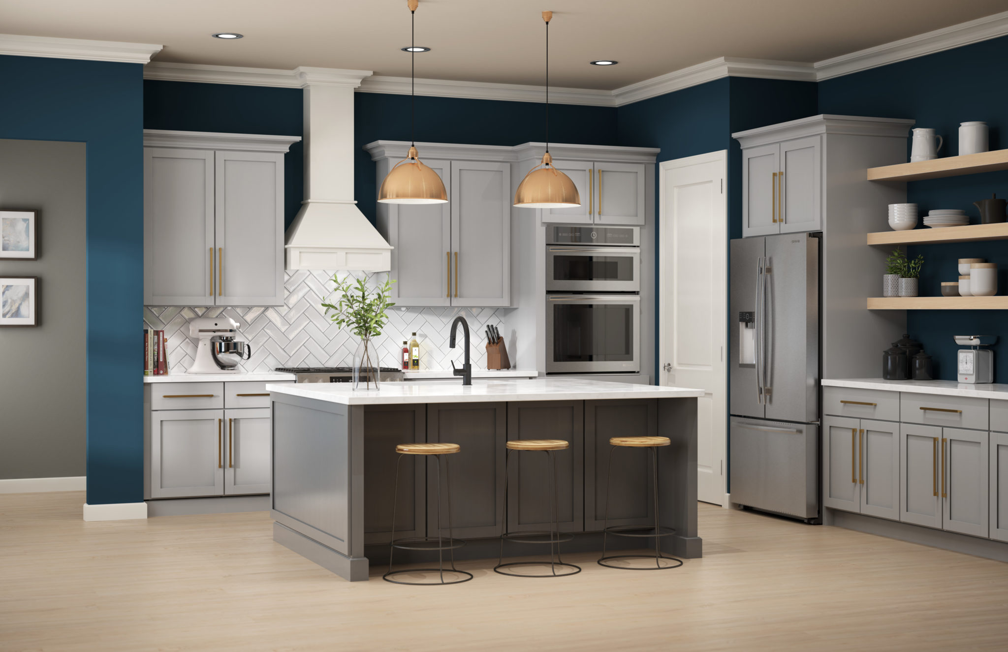 Color of the Month Nocturne Blue Colorfully BEHR