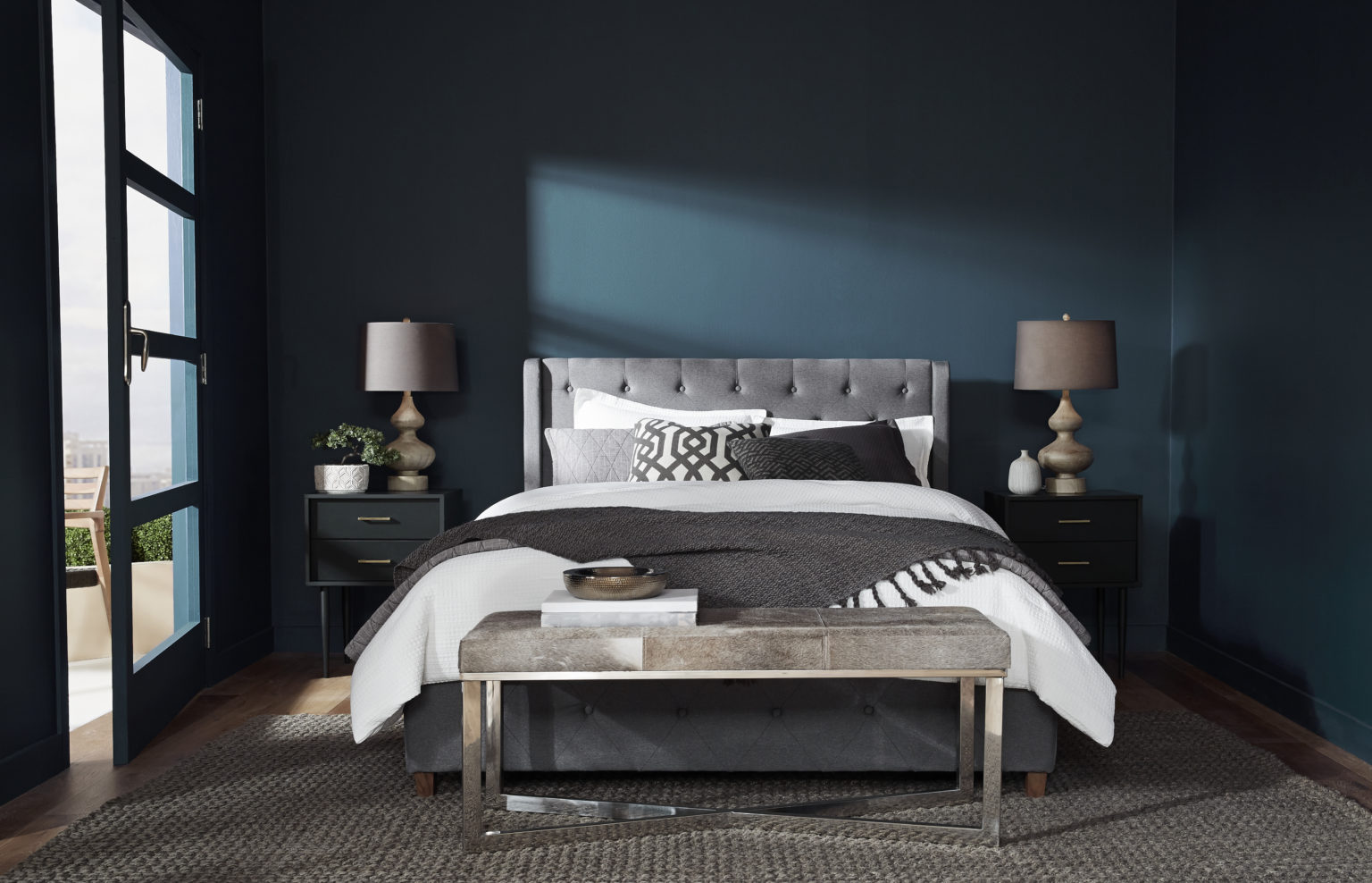 Color of the Month Nocturne Blue Colorfully BEHR