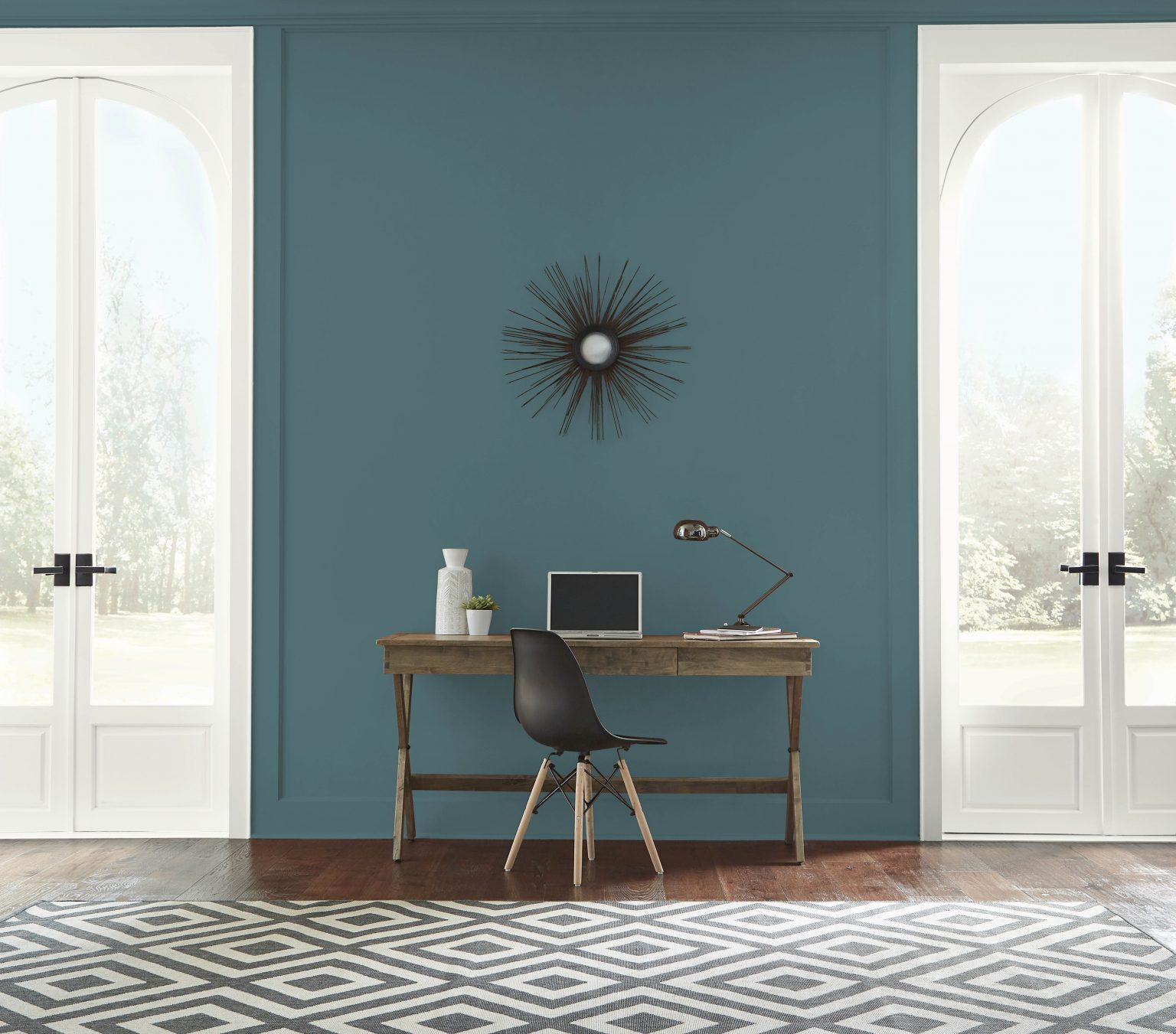 Sophisticated Teal May Color of the Month Colorfully BEHR