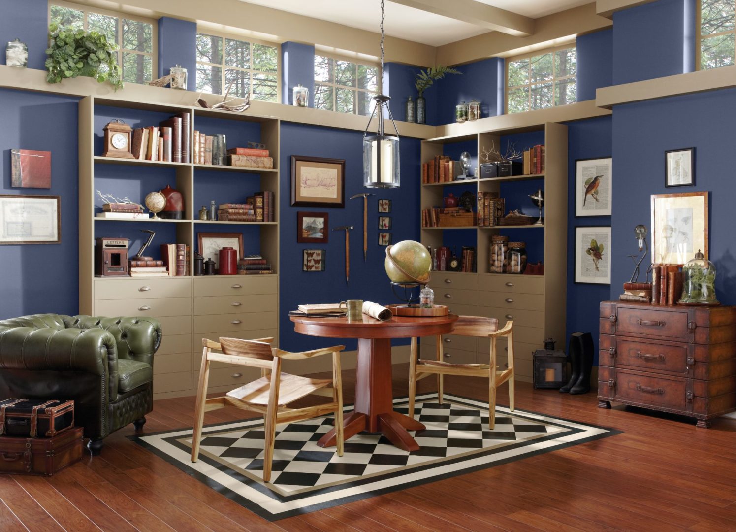 Eclectic Grandpa Paint Inspiration - Colorfully BEHR