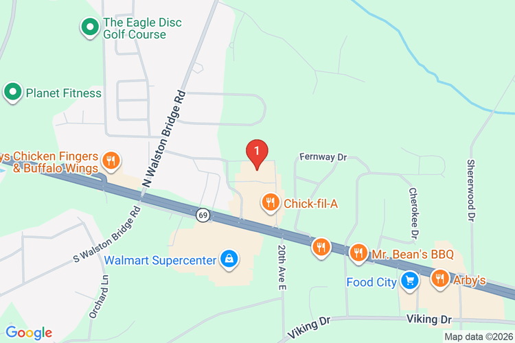 Map showing HOME DEPOT #0810 location