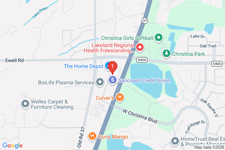 Map showing HOME DEPOT #6324 location
