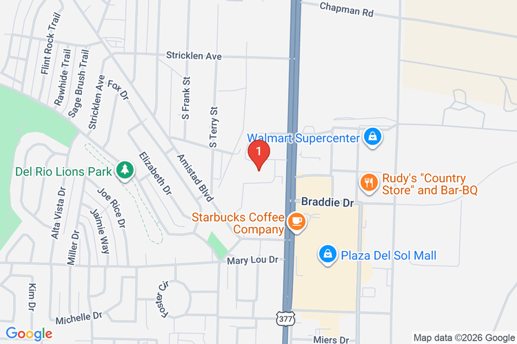 Map showing HOME DEPOT #6832 location
