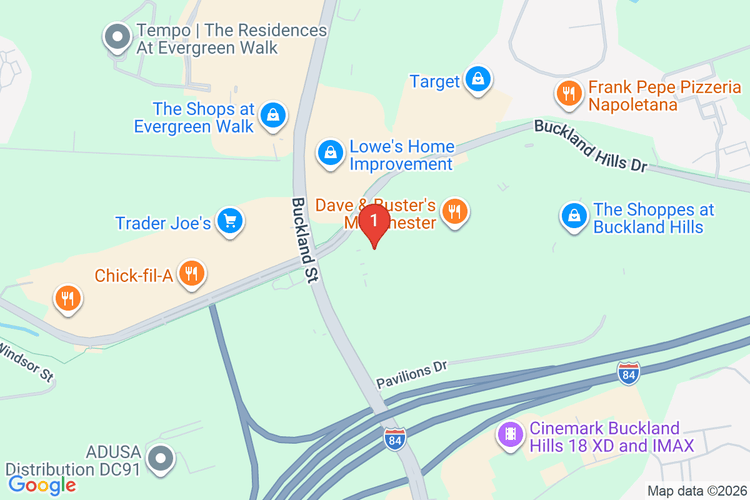 Map showing HOME DEPOT #6207 location