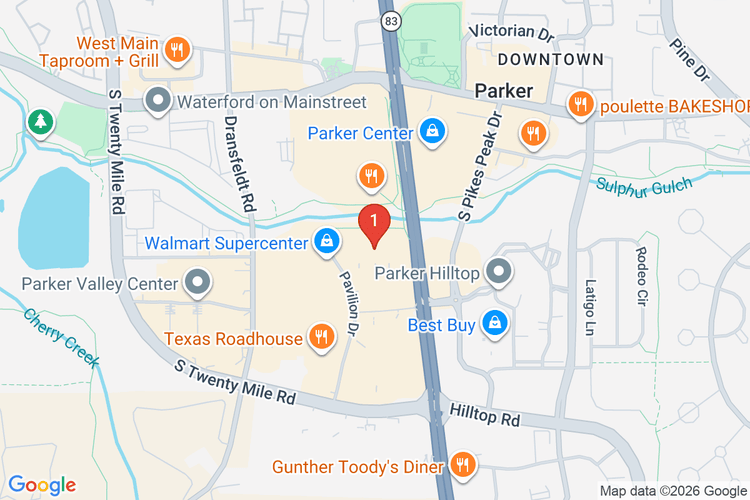 Map showing HOME DEPOT #1516 location