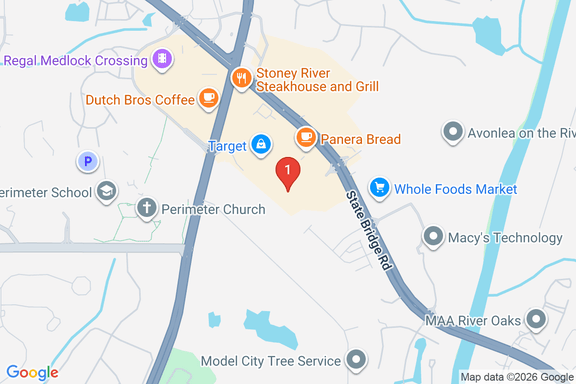 Map showing HOME DEPOT #0131 location