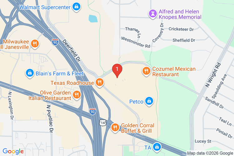 Map showing HOME DEPOT #4911 location