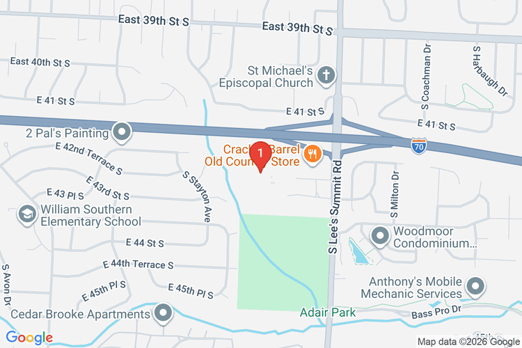 Map showing HOME DEPOT #3006 location