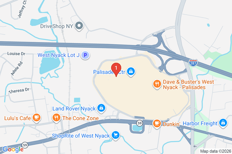 Map showing HOME DEPOT #1217 location
