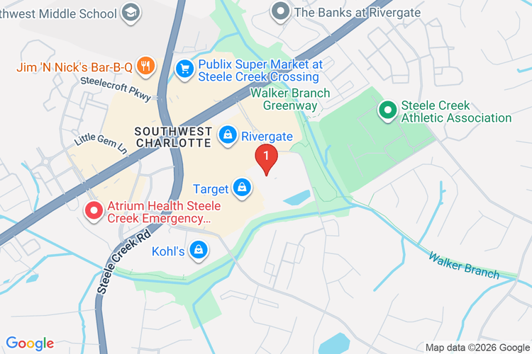 Map showing HOME DEPOT #3662 location