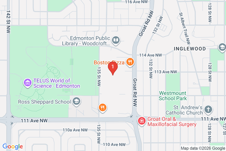 Map showing HOME DEPOT CAN #7227 location