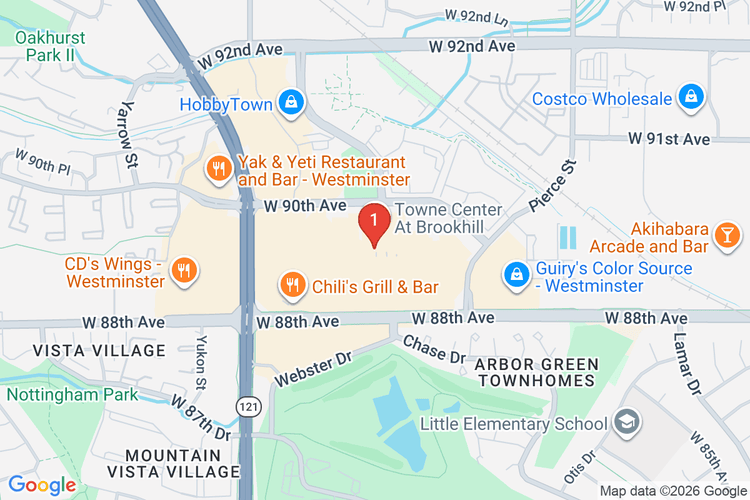 Map showing HOME DEPOT #1517 location