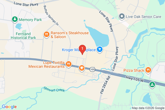 Map showing HOME DEPOT #1349 location