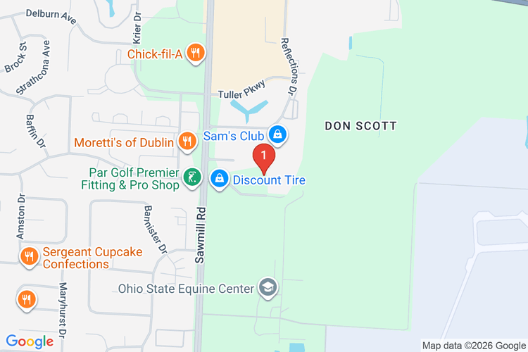 Map showing HOME DEPOT #3831 location