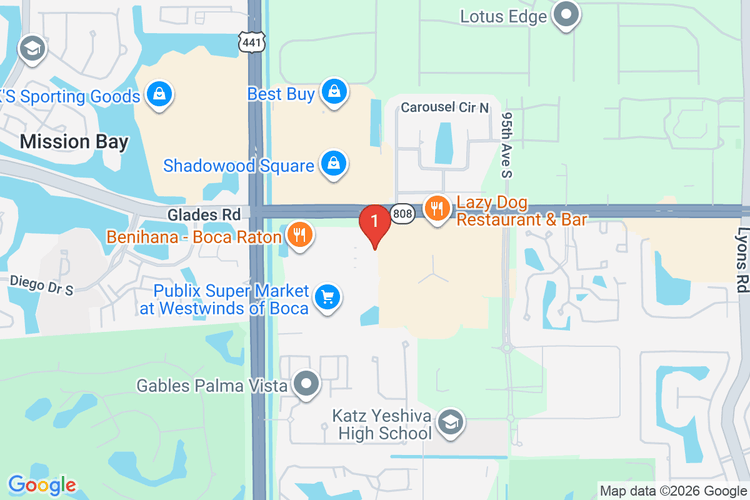 Map showing HOME DEPOT #0204 location