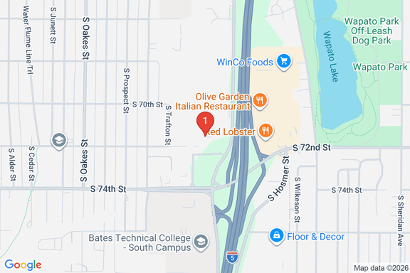 Map showing HOME DEPOT #4701 location