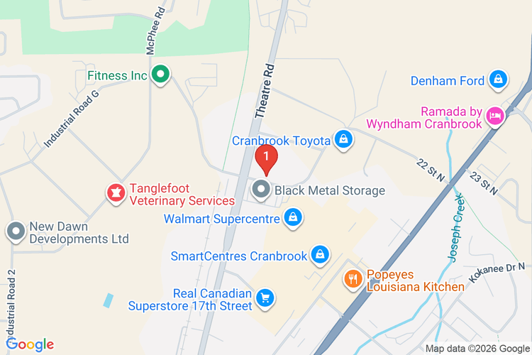 Map showing HOME DEPOT CAN #7255 location