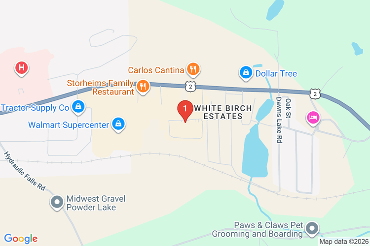 Map showing HOME DEPOT #2775 location