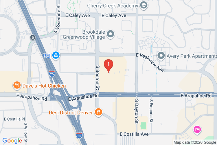 Map showing HOME DEPOT #1509 location