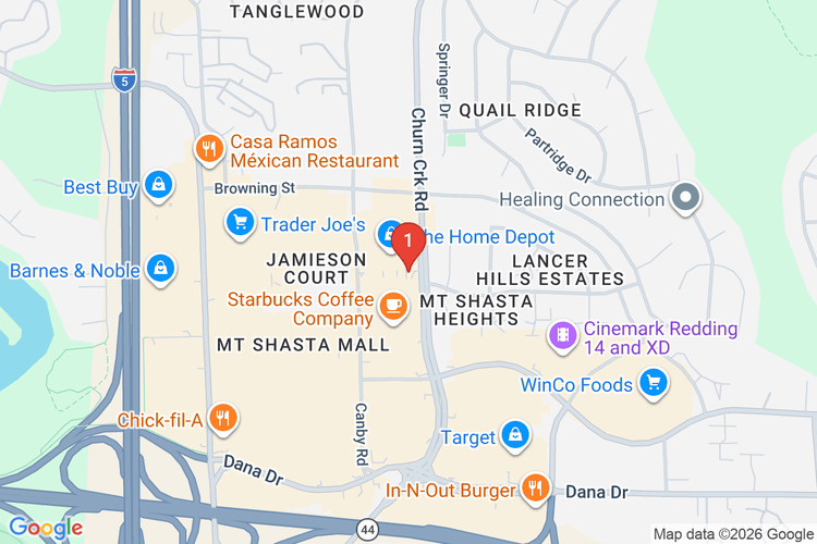 Map showing HOME DEPOT #6682 location