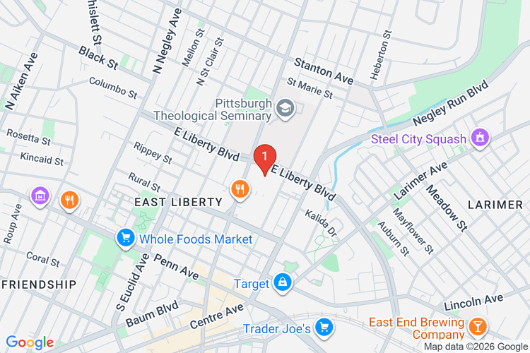 Map showing HOME DEPOT #4136 location