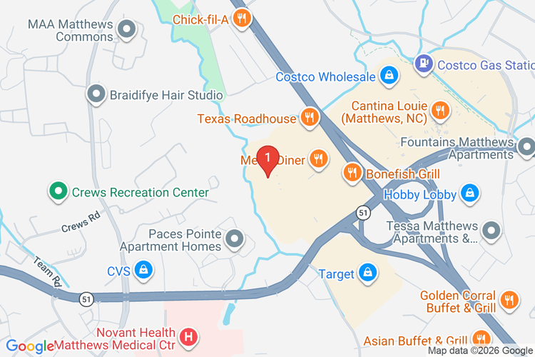 Map showing HOME DEPOT #3602 location