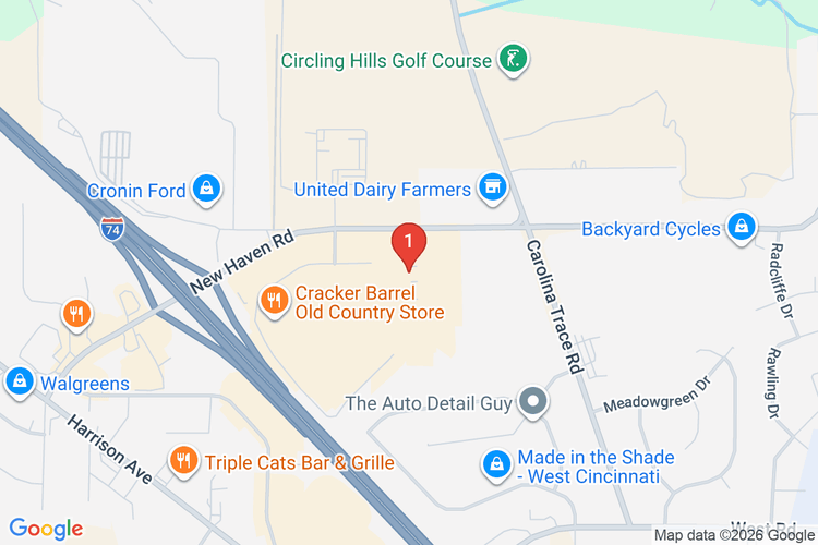 Map showing HOME DEPOT #3863 location